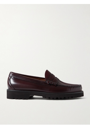 G.H. BASS - Weejuns 90 Larson Leather Penny Loafers - Men - Burgundy - UK 5