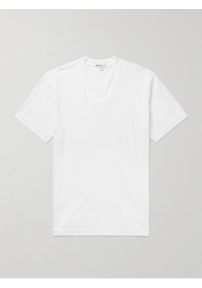James Perse - Combed Cotton-Jersey T-Shirt - Men - White - 1