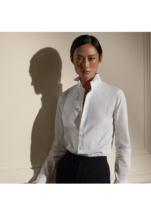 Cotton Broadcloth Tuxedo Shirt