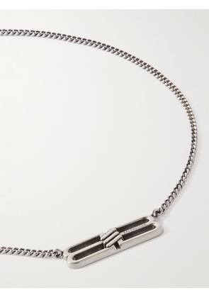 Balenciaga - Silver-Tone Necklace - Men - Silver