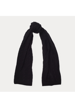 Cable Cashmere Scarf