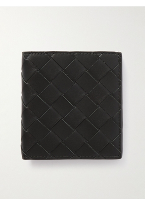 Bottega Veneta - Intrecciato Leather Billfold Wallet - Men - Black