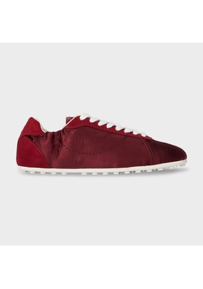 Paul Smith Women's Burgundy 'Bizou' Trainers Red