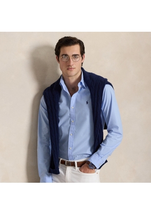 Slim Fit Stretch Poplin Shirt