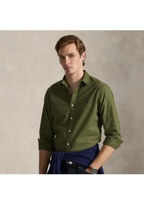 Slim Fit Garment-Dyed Oxford Shirt