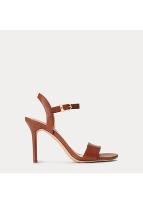 Gwen Burnished Leather Sandal