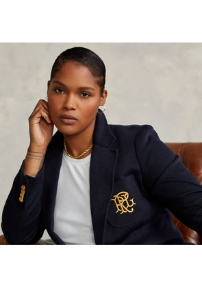 Double-Knit Jacquard Blazer