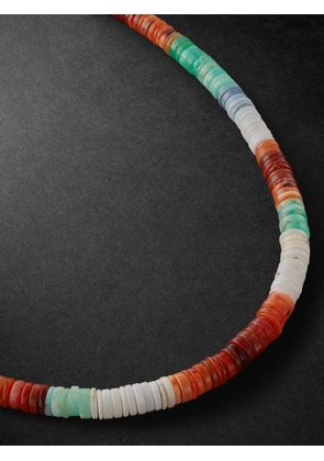 Jacquie Aiche - Gold Opal Beaded Necklace - Men - Multi