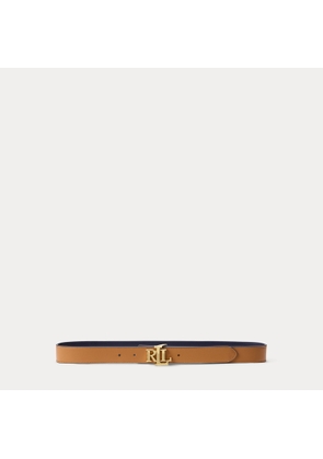 Logo Reversible Leather Belt