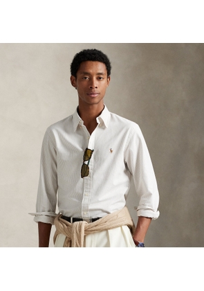 Slim Fit Striped Oxford Shirt