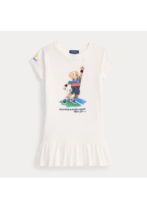 US Open Polo Bear Cotton Jersey Dress