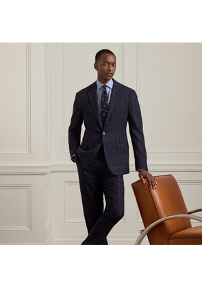 Kent Handmade Windowpane Wool Suit