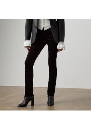 Seth Stretch Velvet Trouser