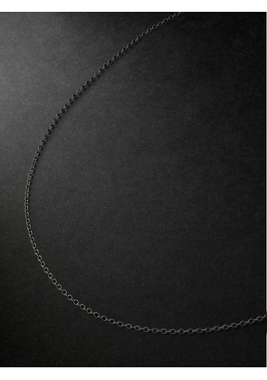 Carolina Bucci - Rollo Blackened Gold Necklace - Men - Black