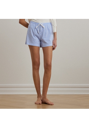 Striped Cotton Jersey Sleep Short