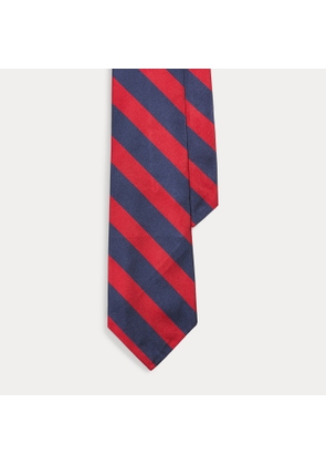Striped Silk Repp Narrow Tie