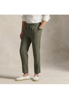 Lateef Slim Tapered Fit Linen Trouser
