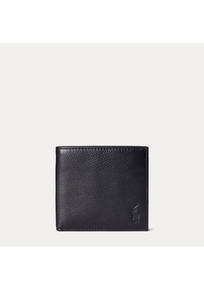 Pebbled Leather Billfold Wallet