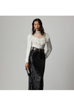 Winslow Embellished Tulle Maxiskirt