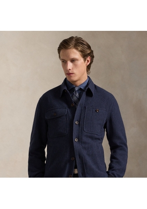 Wool-Blend Herringbone Jacket