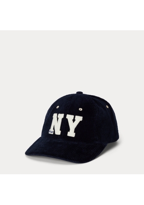NY-Patch Corduroy Ball Cap