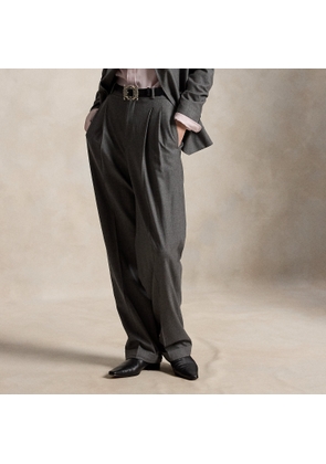 Wool-Blend Bacall Trouser
