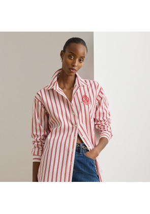 Relaxed Fit Striped Broadcloth Shirt