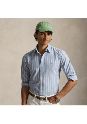 Custom Fit Striped Oxford Shirt