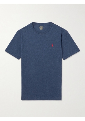 Polo Ralph Lauren - Logo-Embroidered Cotton-Jersey T-Shirt - Men - Blue - S