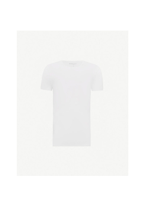 Mens Derek Rose Crewneck Modal T-Shirt