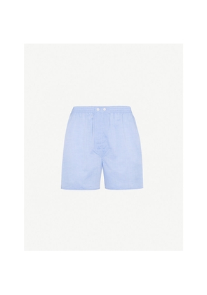Mens Derek Rose Amalfi Batiste Relaxed-Fit Cotton Woven Boxer Shorts