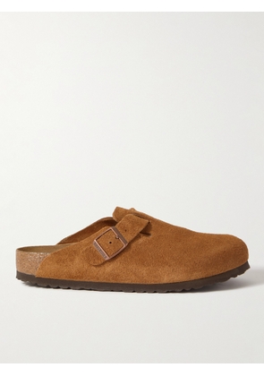 Birkenstock - Boston Suede Clogs - Men - Brown - EU 39