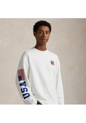 Flag Fleece Mockneck
