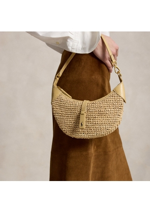 Polo ID Raffia Mini Shoulder Bag