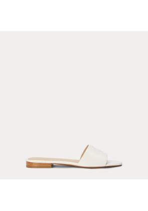 Everley Nappa Leather Slide Sandal
