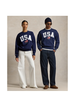 Vintage Fit Flag Fleece Sweatshirt