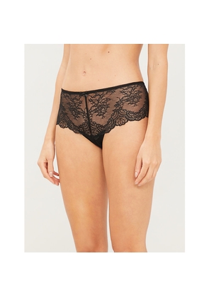 Womens Aubade Danse Des Sens Low-Rise Floral-Lace Briefs