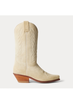 Chilton 40 mm Calf-Suede Cowboy Boot