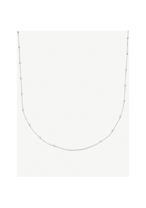 Womens Monica Vinader Sterling Silver Chain Necklace