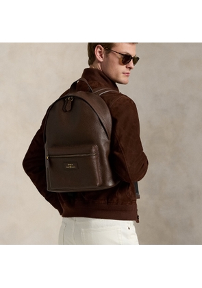 Pebbled Leather Backpack