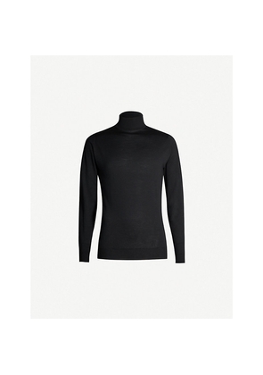 Mens John Smedley Cherwell Turtleneck Wool Jumper