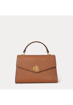 Textured Leather Small Farrah Satchel