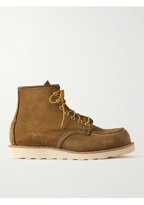 Red Wing Shoes - 8881 Classic Moc Suede Boots - Men - Brown - UK 6