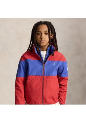 Logo Packable Hooded Jacket