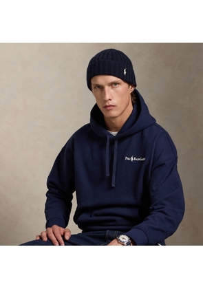 Relaxed Fit Logo Fleece Hoodie