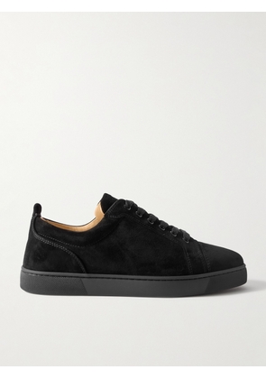 Christian Louboutin - Louis Junior Suede Sneakers - Men - Black - EU 40