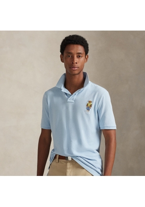 Custom Slim Polo Bear Mesh Polo Shirt
