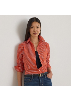 Classic Fit Striped Broadcloth Shirt