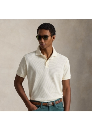 Standard Fit Textured Polo Shirt