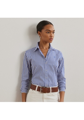 Classic Fit Striped Broadcloth Shirt